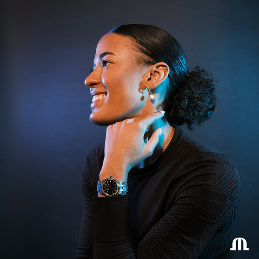 Reloj Maurice Lacroix AIKON QUARTZ DATE 35MM AI1106-SS002-350-1