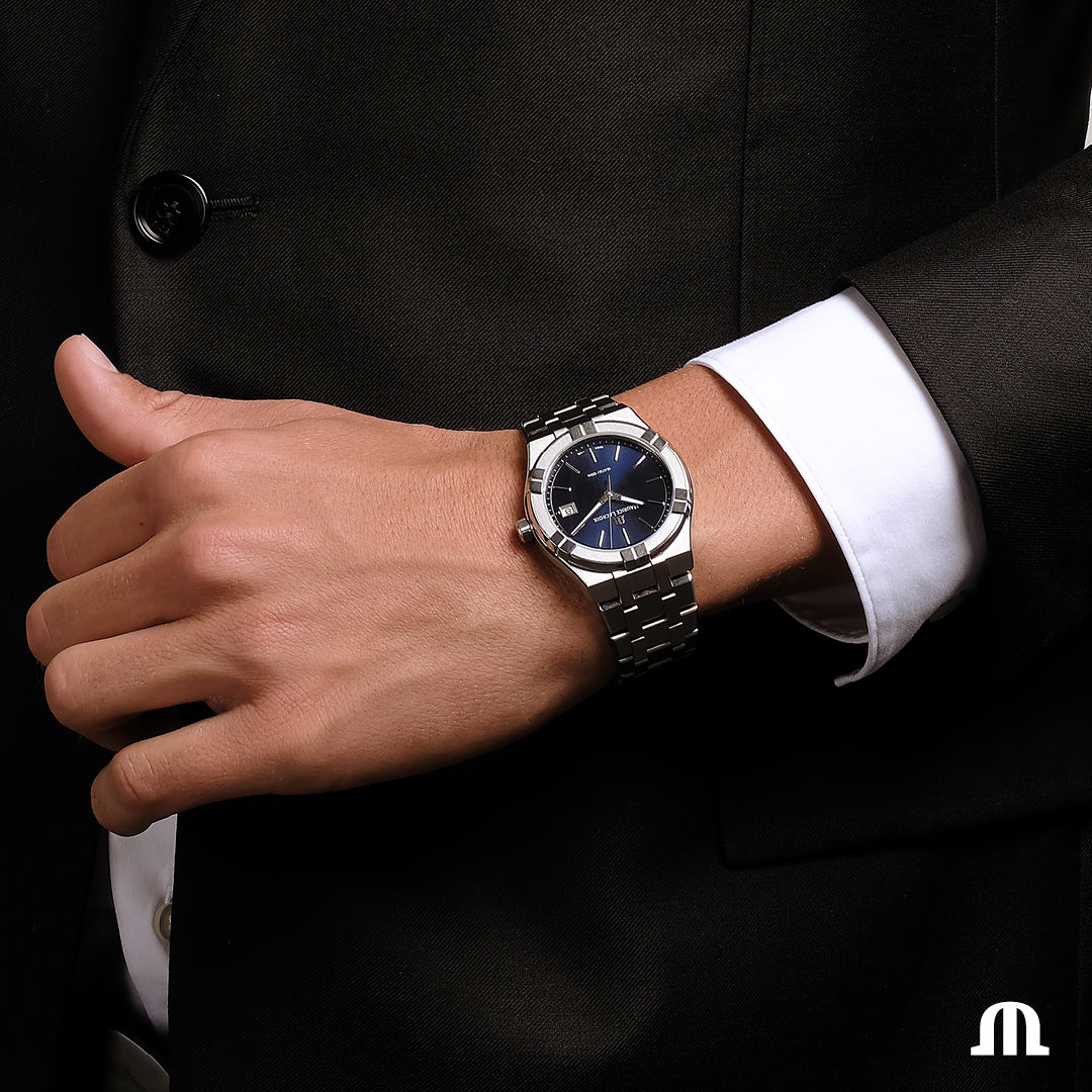 Reloj Maurice Lacroix AIKON QUARTZ DATE 40MM AI1108-SS002-430-1