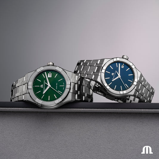 Reloj Maurice Lacroix AIKON QUARTZ DATE 40MM AI1108-SS002-430-1