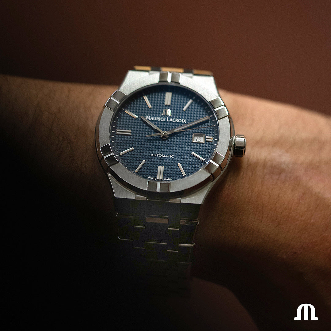 Reloj Maurice Lacroix AIKON AUTOMATIC DATE 42MM AI6008-SS002-430-1