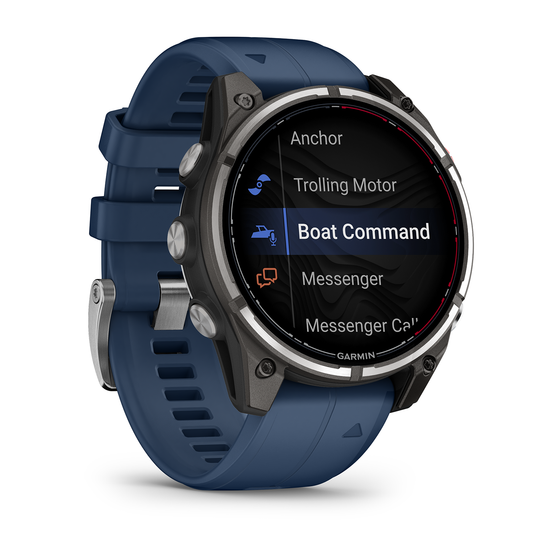 Reloj Quatix 8 Pro - 47 mm AMOLED Náutico con GPS 010-03198-51