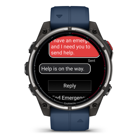 Reloj Quatix 8 Pro - 47 mm AMOLED Náutico con GPS 010-03198-51