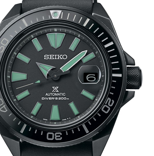 Reloj Seiko Prospex Black Series Nightvision Samurai SRPH97K1