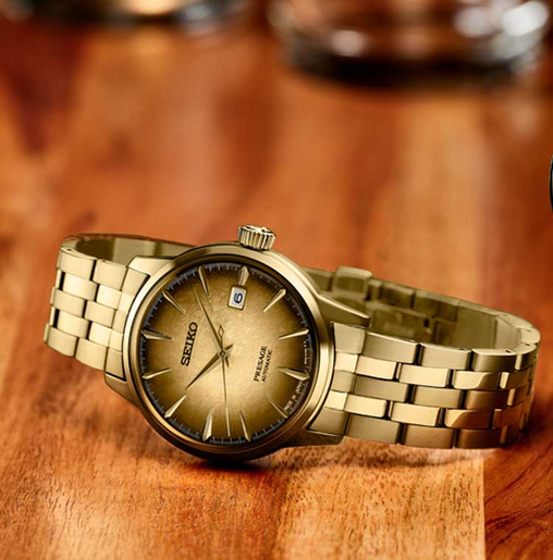 Reloj Seiko Presage Cocktail Cerveza Half & Half SRPK48J1