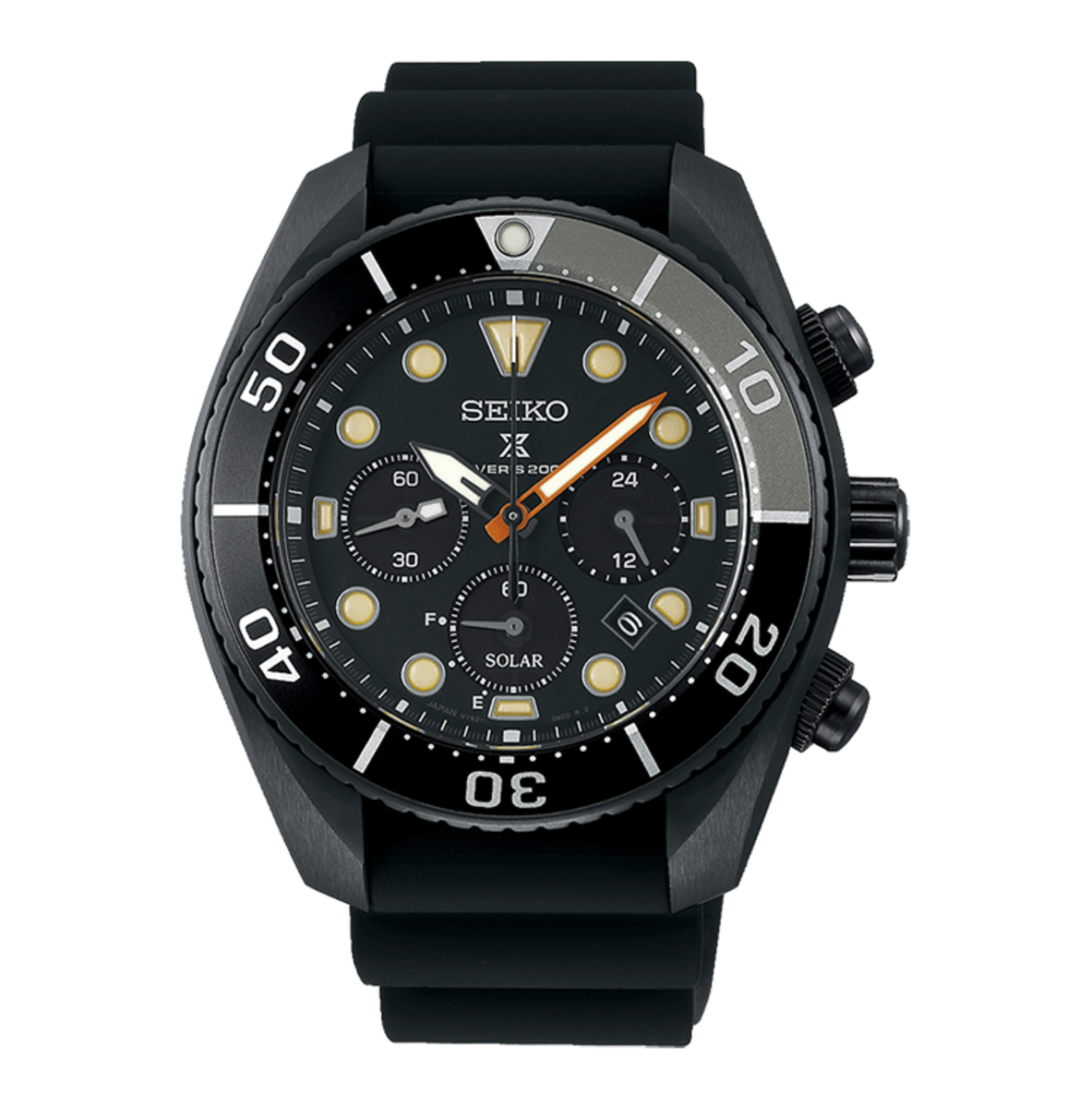 Reloj Seiko Prospex Black Series Edición Limitada Solar SSC761J1