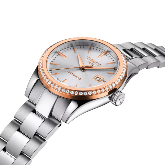 Reloj Tissot T-My Lady Automatic 18K Gold Bezel T930.007.41.031.00