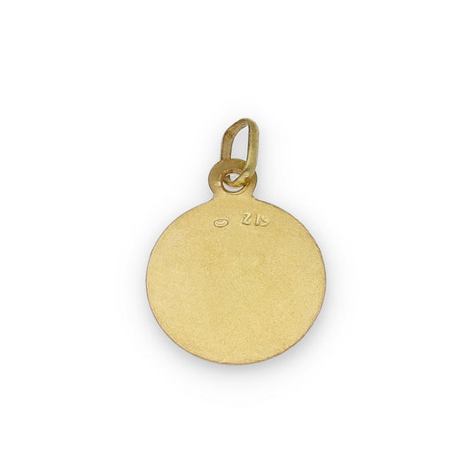Medalla Virgen de la Soledad en Oro 18k Modelo Mediano