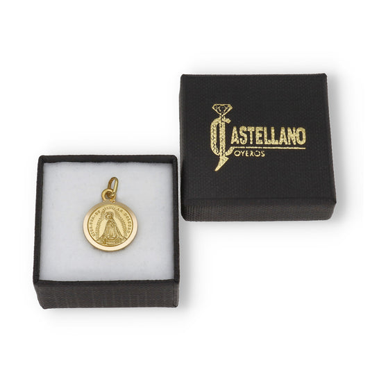Medalla Virgen de la Soledad en Oro 18k Modelo Mediano