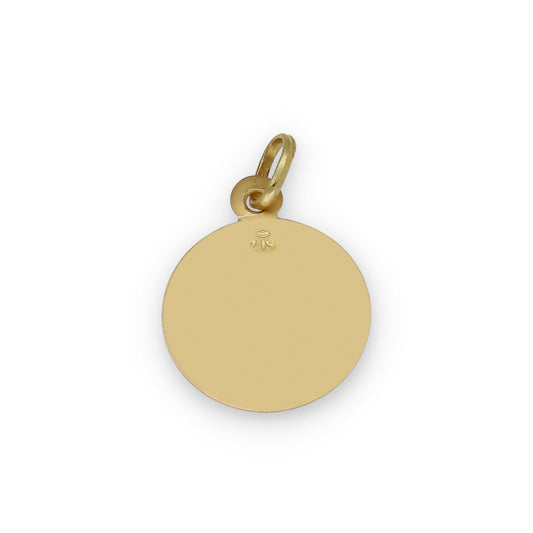 Medalla Virgen de la Soledad en Oro 18k Modelo Grande