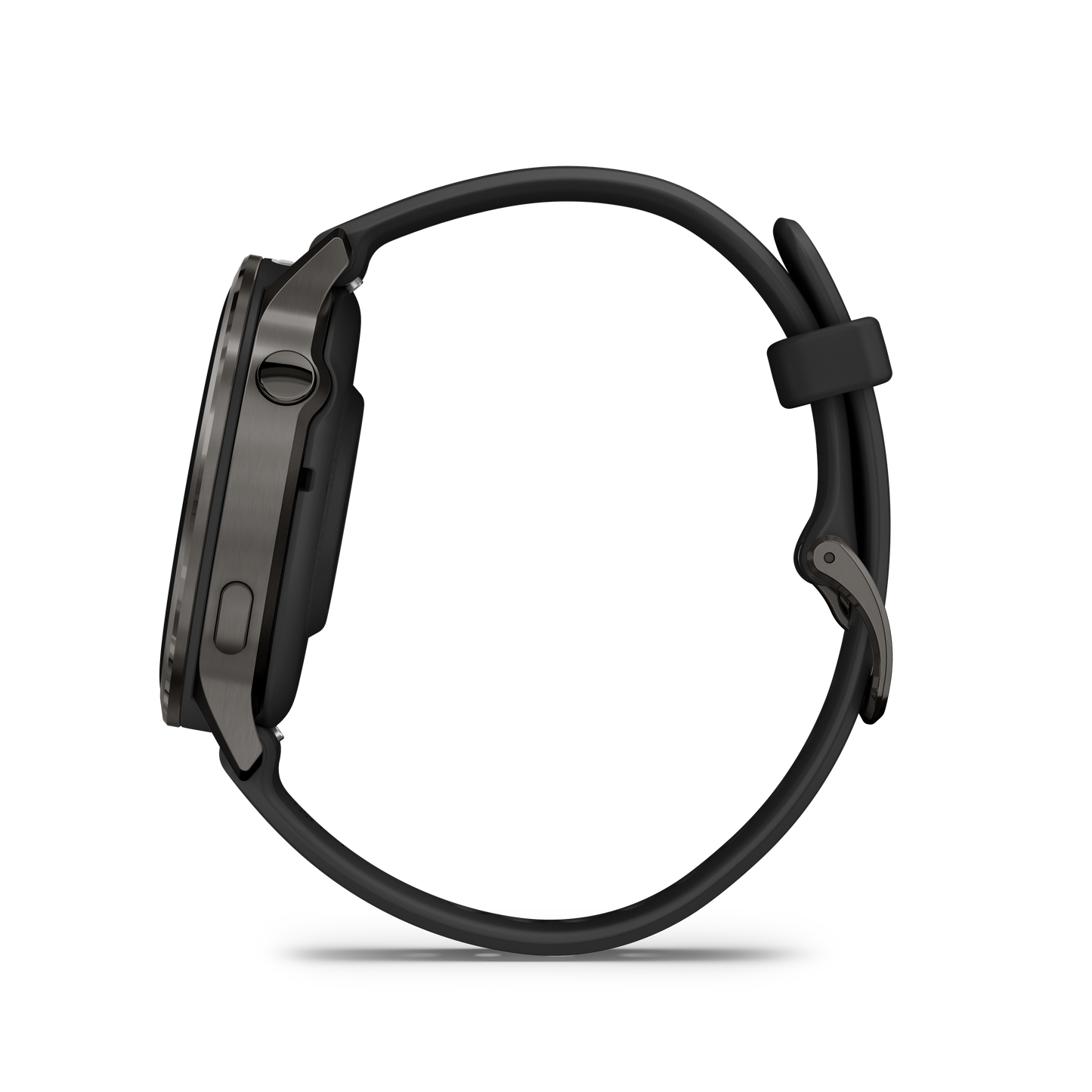 Reloj Garmin Venu® 4 - 41 mm Bisel Plateado con Correa de Silicona Negra 010-03013-02