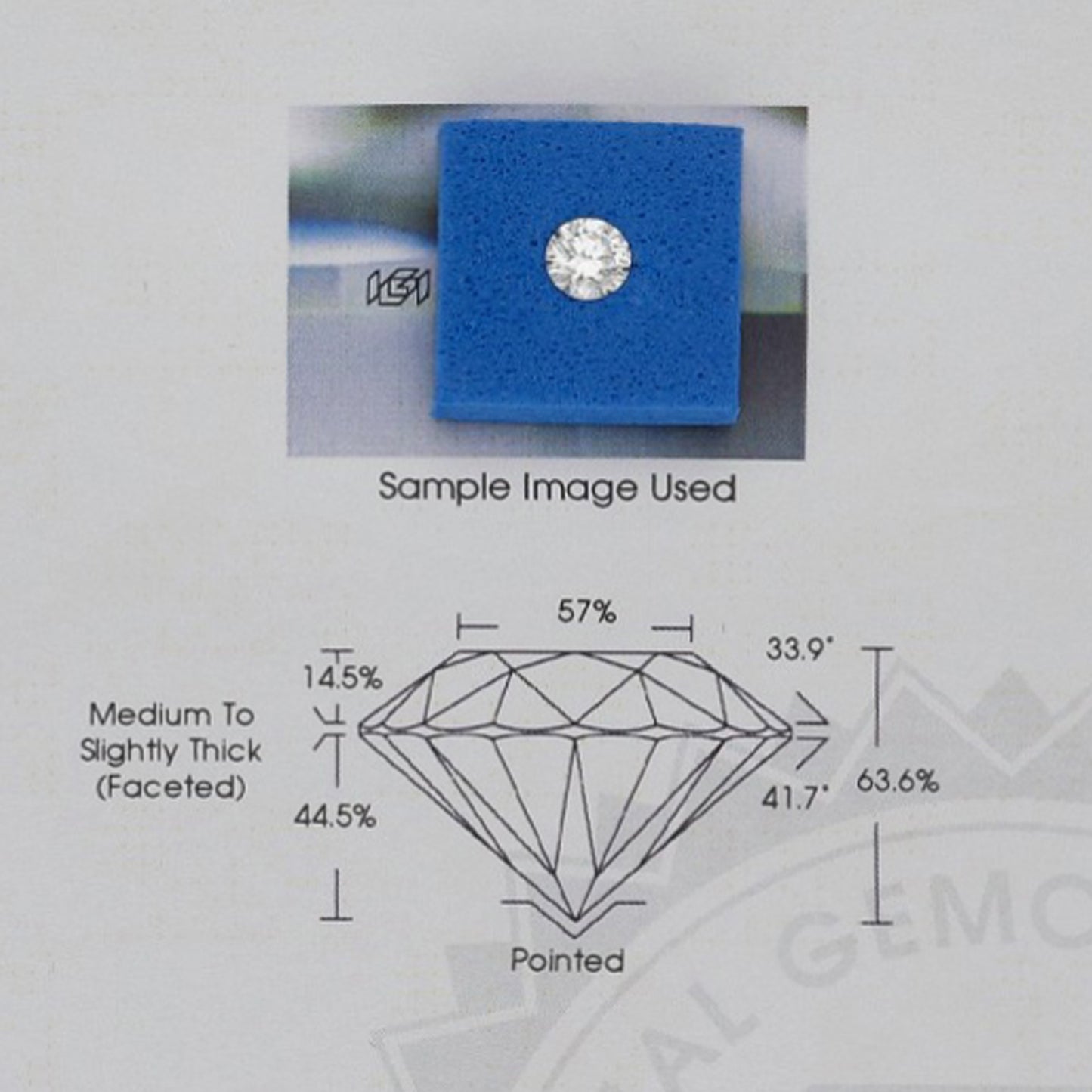 Diamante Talla Brillante 0,40 ct - H - VS2 - Certificado IGI