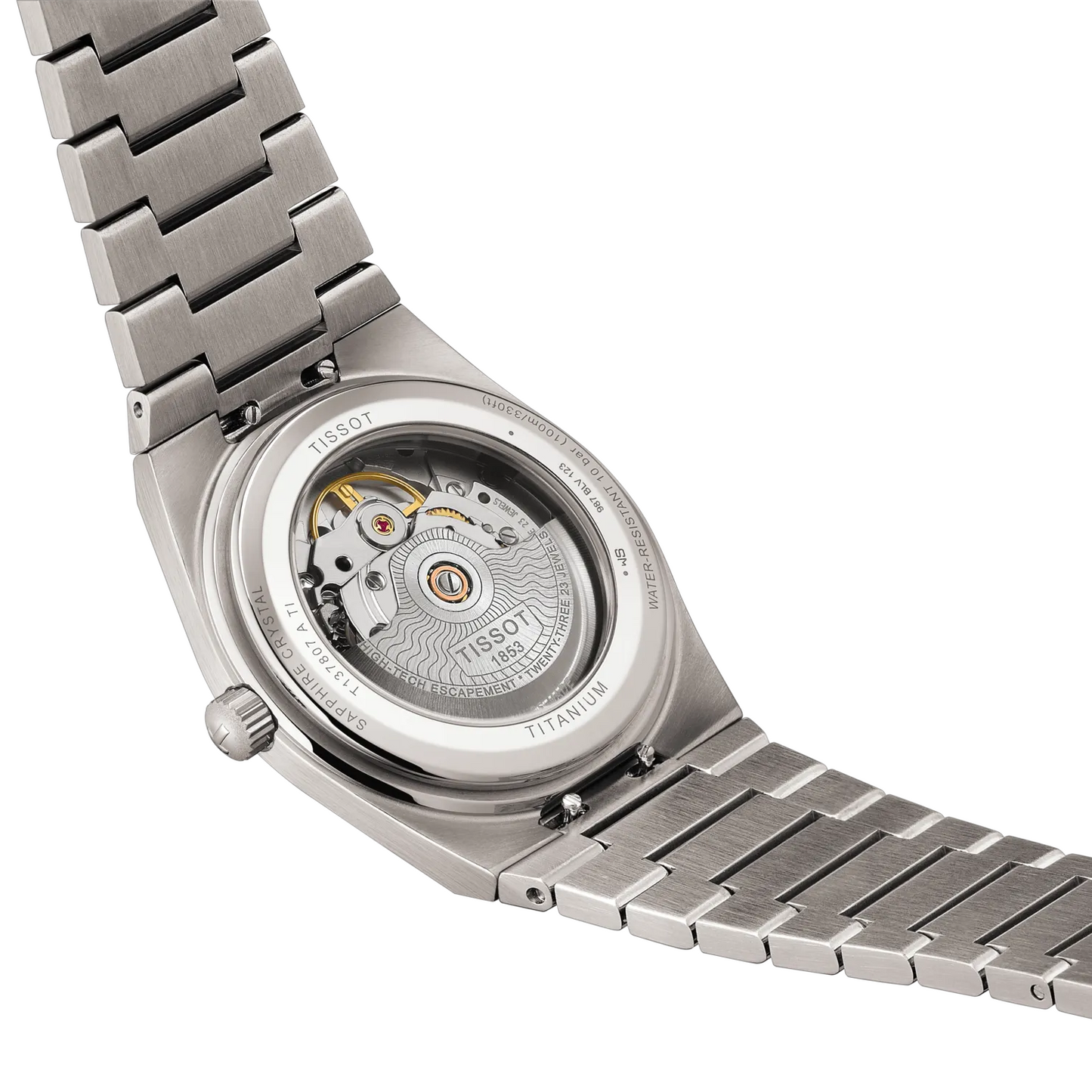 Reloj Tissot PRX Titanio 38mm T137.807.44.061.00