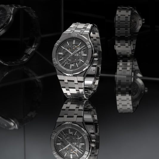Reloj Maurice Lacroix Aikon Automatic Skeleton AI6008-SS002-030-1