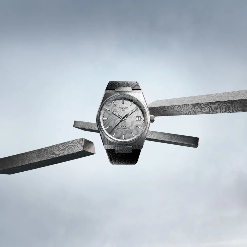 Reloj Tissot PRX Acero Damasco 38mm T137.807.96.081.00