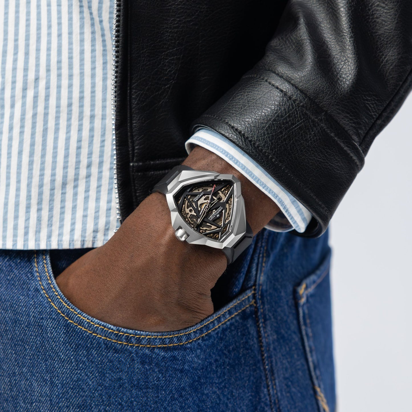 Reloj Hamilton Ventura Edge Skeleton H24635330