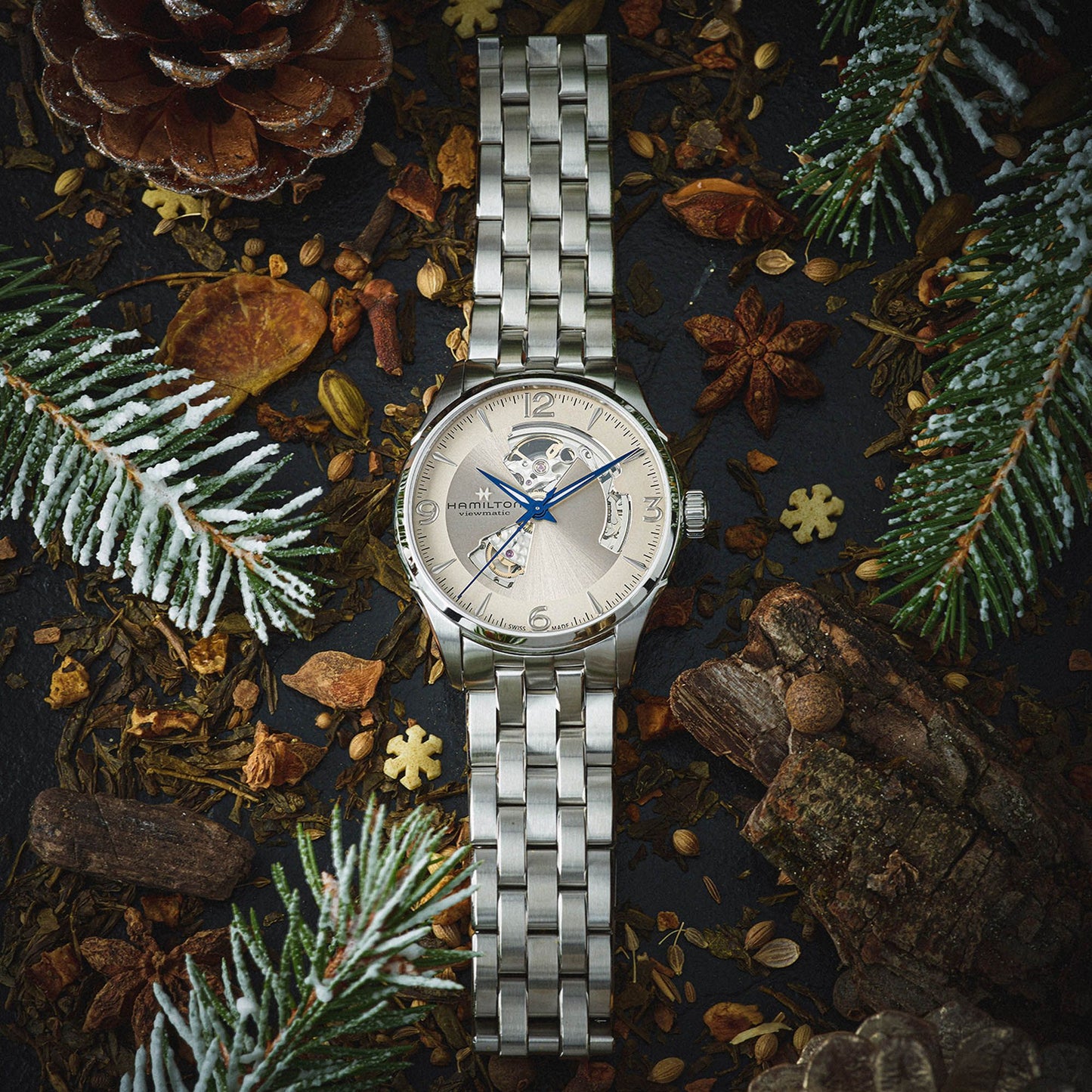 Reloj Hamilton Jazzmaster Open heart Auto H32705121