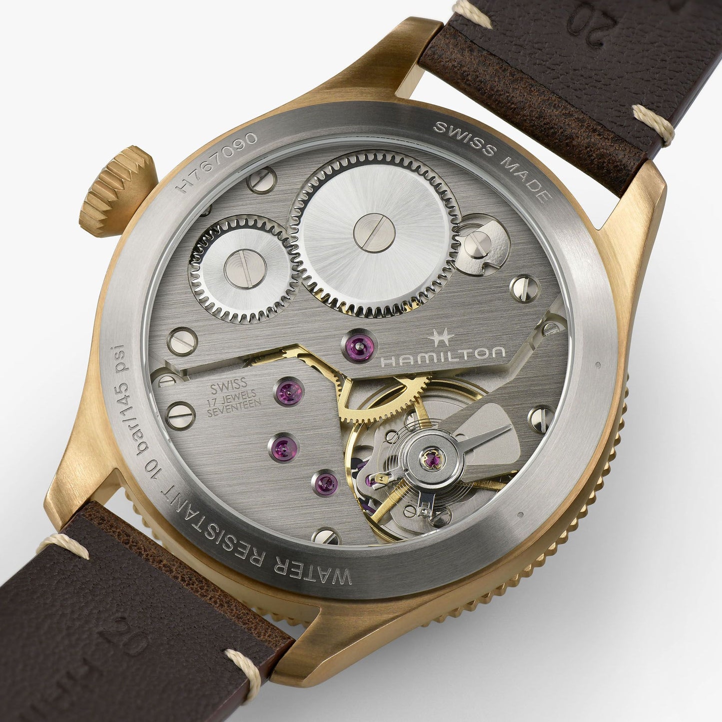 Reloj Hamilton Khaki Aviation Pilot Pioneer Mechanical Bronze 43mm H76709510