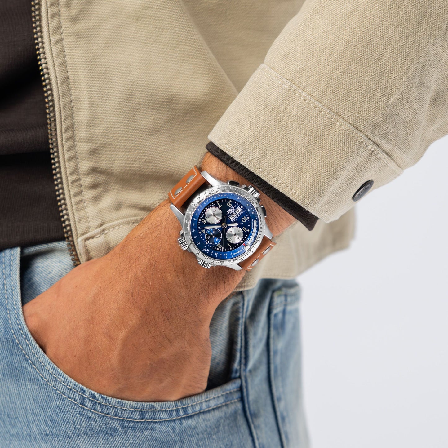 Reloj Hamilton Khaki Aviation X-Wind Auto Chrono H77506540