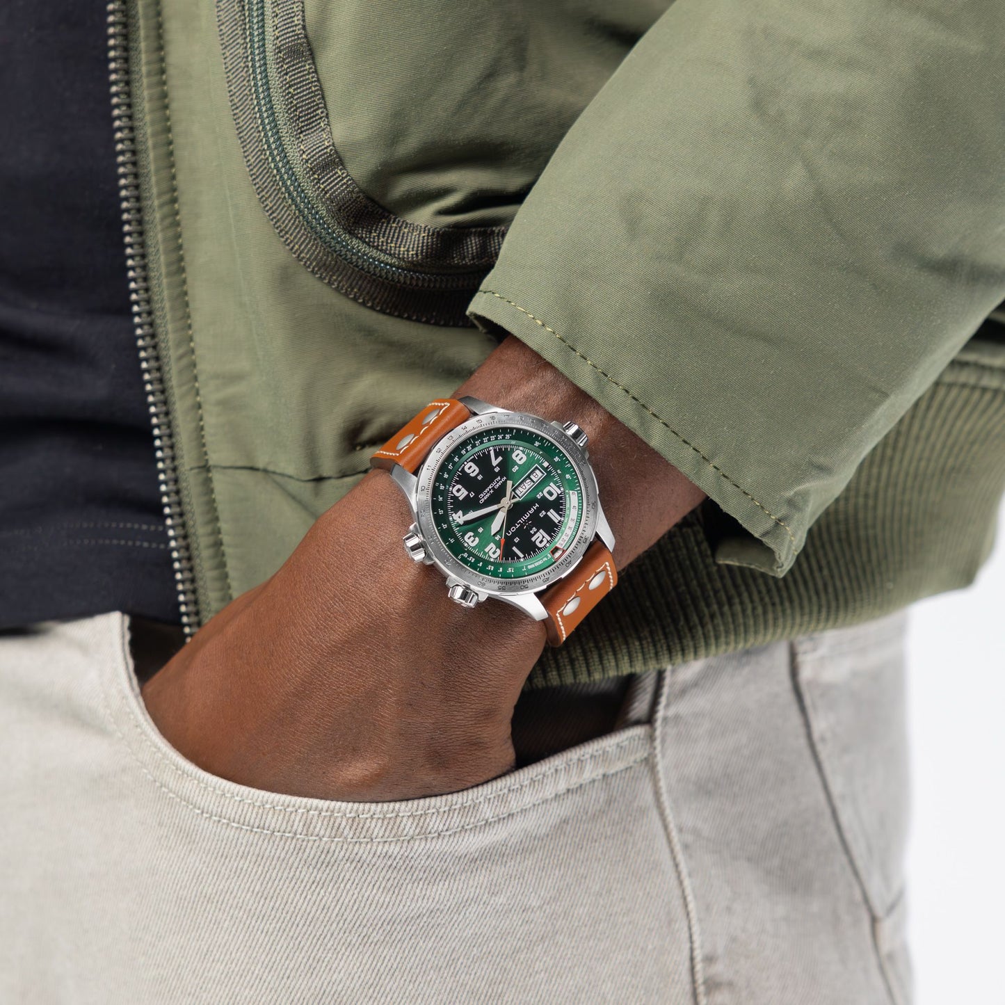 Reloj Hamilton Khaki Aviation X-Wind Day Date Auto H77735560