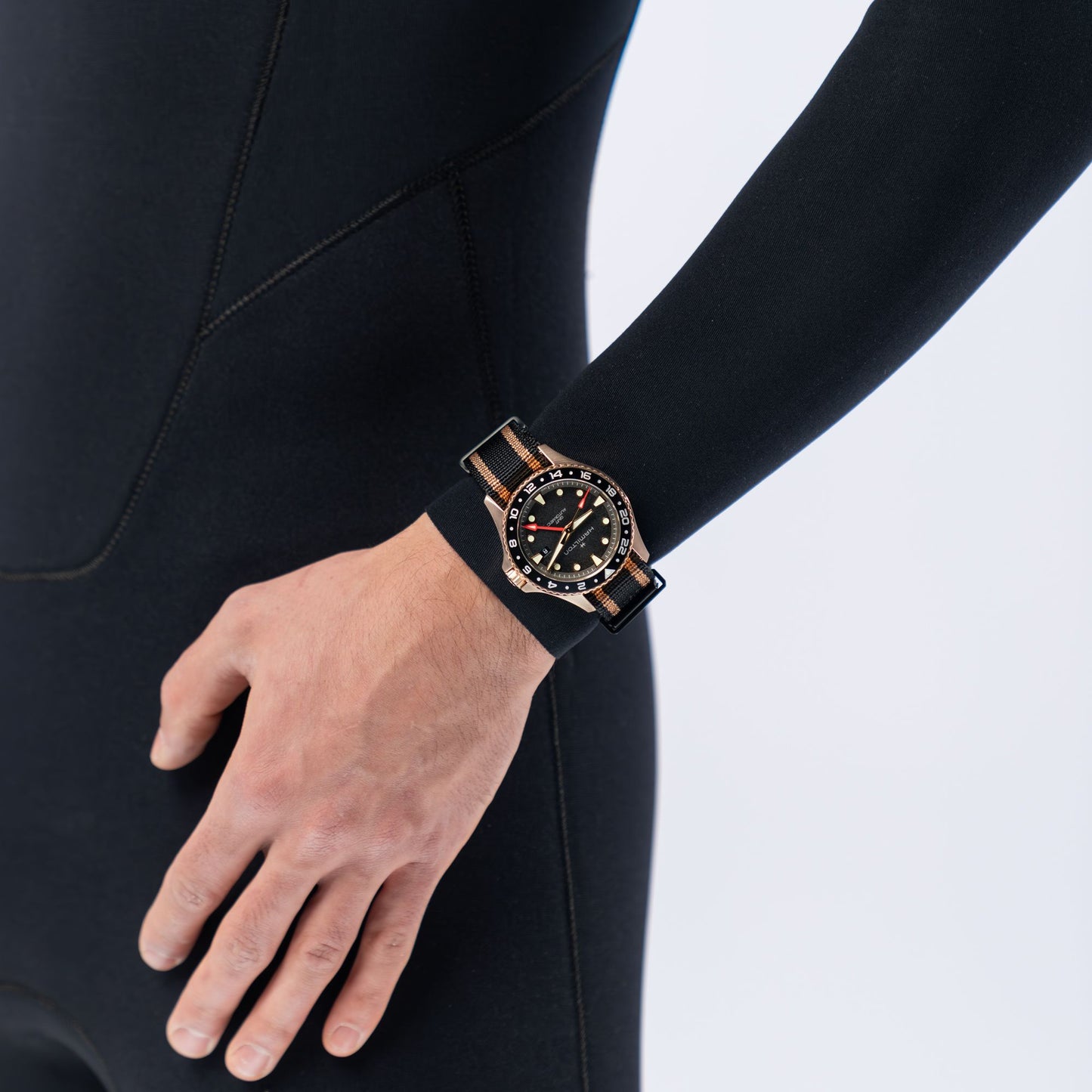Reloj Hamilton Khaki Navy Scuba Automatic GMT 43mm Bronce H82565930