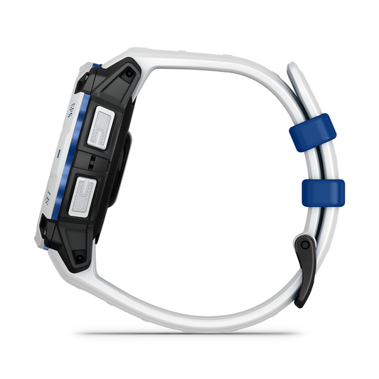 Reloj Garmin Instinct 3 - 45mm, Solar Blanco con Correa Blanca 010-02934-03