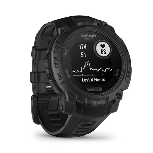 Reloj Garmin Instinct 3 - 45mm, Solar Tactical Edition Negro 010-02934-50