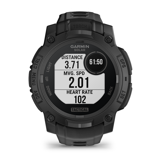 Reloj Garmin Instinct 3 - 45mm, Solar Tactical Edition Negro 010-02934-50