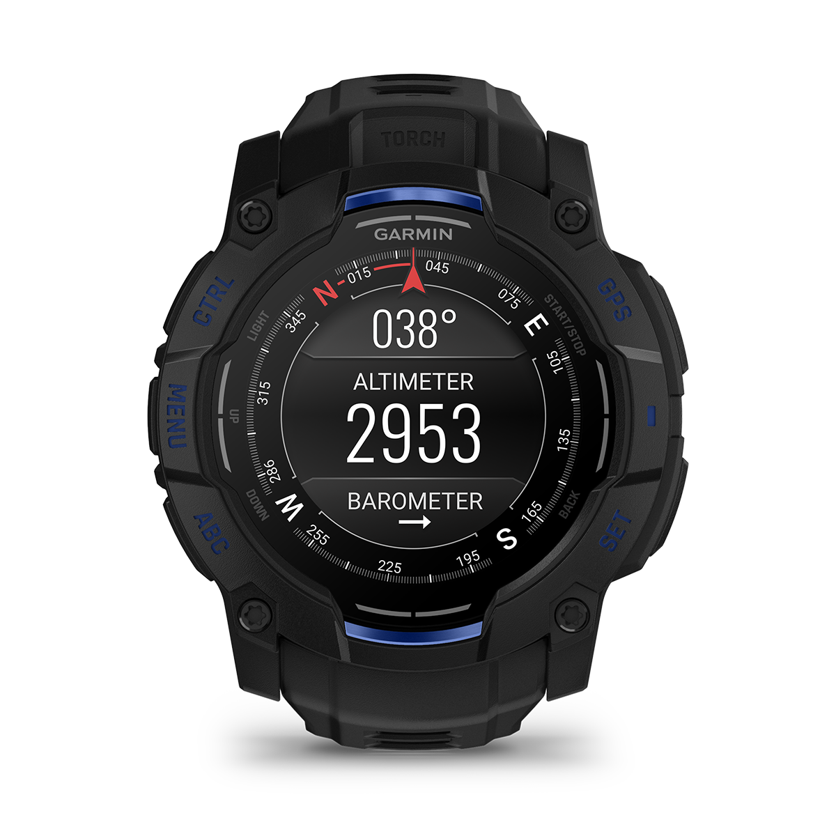 Reloj Garmin Instinct 3 - 50mm, AMOLED Negro con Correa Negra 010-03020-03