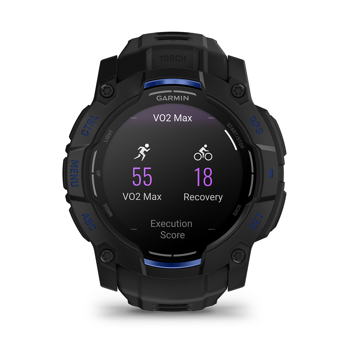Reloj Garmin Instinct 3 - 50mm, AMOLED Negro con Correa Negra 010-03020-03