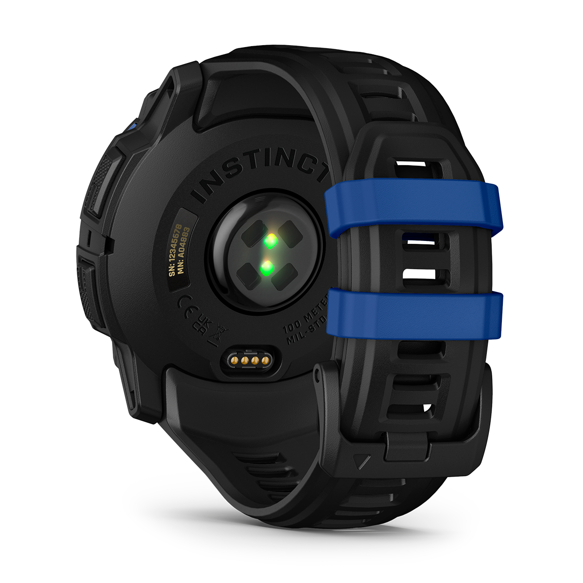 Reloj Garmin Instinct 3 - 50mm, AMOLED Negro con Correa Negra 010-03020-03