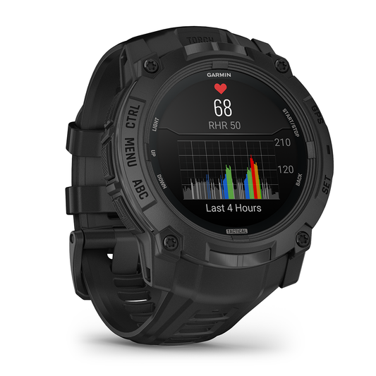 Reloj Garmin Instinct 3 - 50mm, AMOLED Tactical Edition Negro 010-03020-50