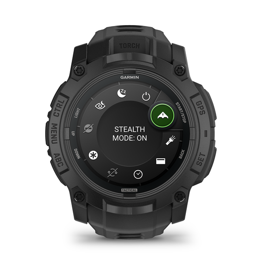 Reloj Garmin Instinct 3 - 50mm, AMOLED Tactical Edition Negro 010-03020-50