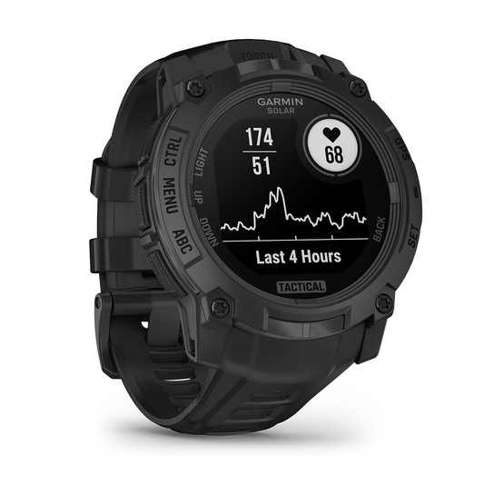 Reloj Garmin Instinct 3 - 50mm, Solar Tactical Edition Negro 010-02935-50