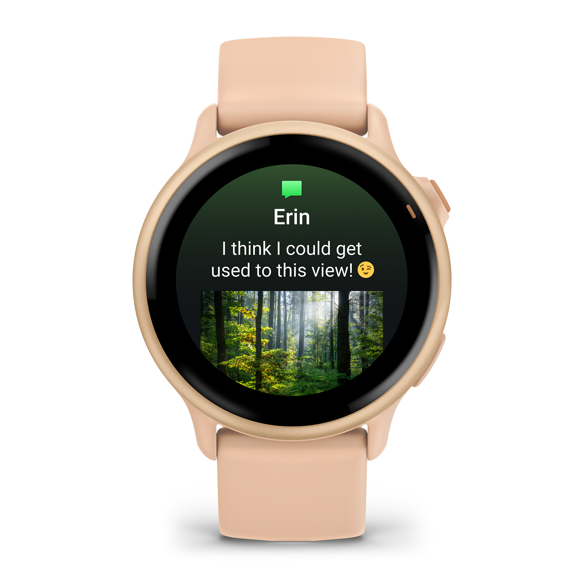 Reloj Garmin Vivoactive 6 Rosa Metálico con Correa Rosa 010-02985-03